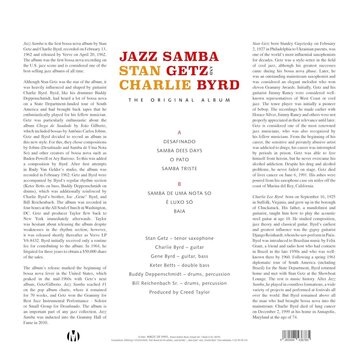 Disc de vinil Stan Getz & Charlie Byrd - Jazz Samba (Yellow Coloured) (LP) - 3