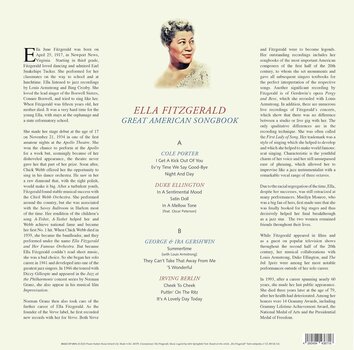Płyta winylowa Ella Fitzgerald - Great American Songbook (Limited/Numbered Edition) (Red Coloured) (180 g) (LP) - 4