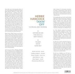 Hanglemez Herbie Hancock - Takin' Off (Blue Marbled Coloured) (LP) - 1