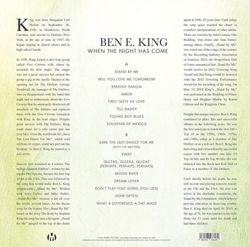 Płyta winylowa Ben E. King - When The Night Has Come (Green Marbled Coloured) (LP) - 4