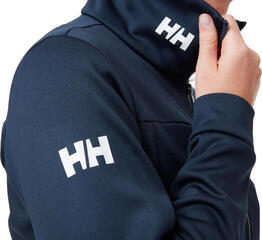 Jacke Helly Hansen Women's Crew Fleece Jacke Navy XL - 5