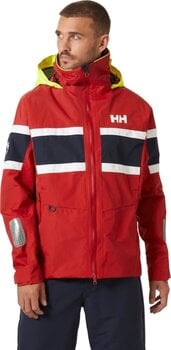 Casaco Helly Hansen Men’s Salt Original Sailing Jaqueta Red 2XL - 3
