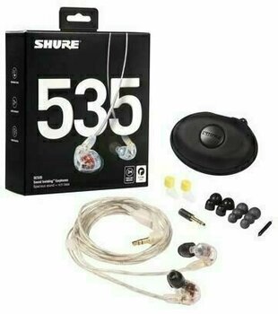 Ušesne zanke slušalke Shure SE535-CL-EFS Transparentna - 4