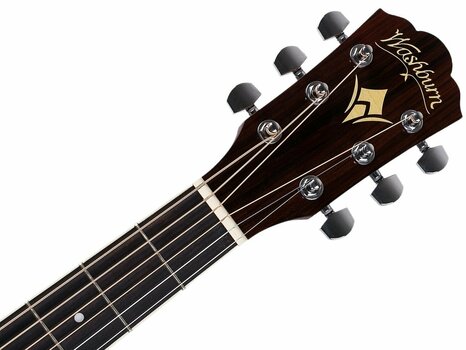 elektroakustisk guitar Washburn Heritage HD10SCETB-O-U Tobacco Sunburst - 2