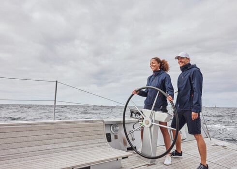 Jacket Helly Hansen Men's Crew Hooded Sailing 2.0 Jacket Navy 5XL - 9