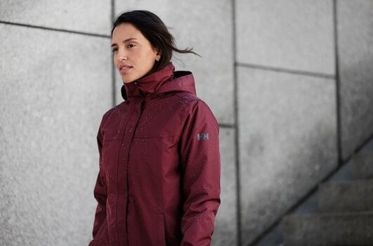 Jacket Helly Hansen Women's Aden Insulated Coat Navy XL - 16