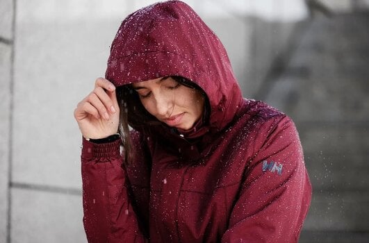 Jacket Helly Hansen Women's Aden Insulated Coat Navy XL - 17