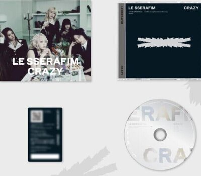 Muusika CD Le Sserafim - Crazy (Limited Edition) (B Version) (CD) - 2