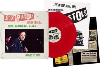 LP platňa Sex Pistols - Live In The USA 1978 – Atlanta (Red Coloured) (LP) - 1