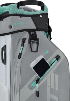 Cart Bag Big Max Dri Lite Sport 3 Grey/White/Mint Cart Bag - 10