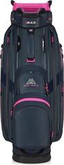 Cart bag Big Max Dri Lite Sport 3 Steel Blue/Fuchsia Cart bag - 3