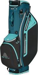 Stand Bag Big Max Dri Lite Feather 2 Stand Bag Steel Blue/Petrol/Aquatic Awe - 3