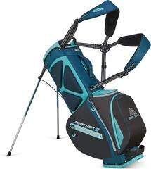 Stand Bag Big Max Dri Lite Feather 2 Stand Bag Steel Blue/Petrol/Aquatic Awe - 1