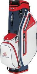 Stand bag Big Max Dri Lite Feather 2 Stand bag Steel Blue/Red/White - 3