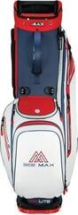 Stand bag Big Max Dri Lite Feather 2 Stand bag Steel Blue/Red/White - 6