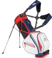 Stand bag Big Max Dri Lite Feather 2 Stand bag Steel Blue/Red/White - 1