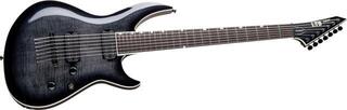 7-string Electric Guitar ESP LTD H3-1007 Baritone FM See Thru Black Sunburst 7-string Electric Guitar - 2