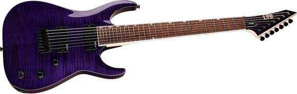 7-string Electric Guitar ESP LTD SH-207 Brian Welch Signature See Thru Purple 7-string Electric Guitar - 3
