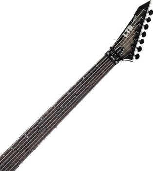 7-string Electric Guitar ESP LTD M-1007B QM Charcoal Burst Satin 7-string Electric Guitar - 4