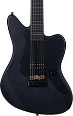 Elektrická gitara ESP LTD AW-XJ7 Baritone Black Open Grain Satin Elektrická gitara - 2