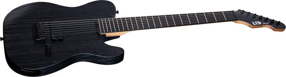 7-string Electric Guitar ESP LTD TE-1007 Baritone Black Blast 7-string Electric Guitar - 7