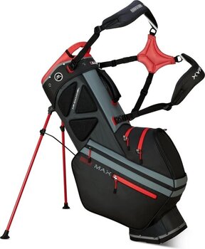 Stand Bag Big Max Dri Lite Hybrid Tour 2 Stand Bag Black/Charcoal/Red - 2