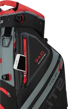 Stand Bag Big Max Dri Lite Hybrid Tour 2 Stand Bag Black/Charcoal/Red - 7
