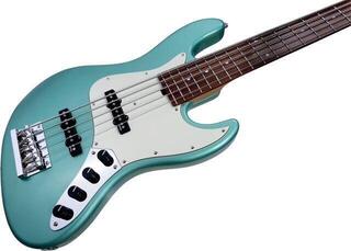 5-string Bassguitar Sadowsky MetroExpress 21 Vintage 5 Solid Sage Green Metallic 5-string Bassguitar - 3