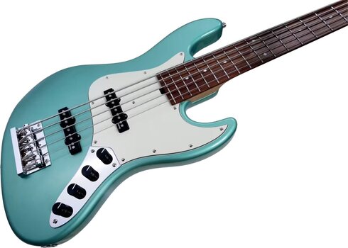 5-snarige basgitaar Sadowsky MetroExpress 21 Vintage 5 Solid Sage Green Metallic 5-snarige basgitaar - 4