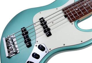 5-string Bassguitar Sadowsky MetroExpress 21 Vintage 5 Solid Sage Green Metallic 5-string Bassguitar - 4