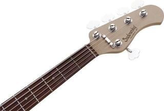 5-string Bassguitar Sadowsky MetroExpress 21 Vintage 5 Solid Sage Green Metallic 5-string Bassguitar - 6