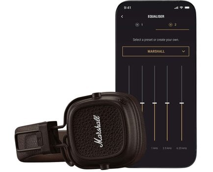 Bezdrátová sluchátka na uši Marshall Major V Brown Bezdrátová sluchátka na uši - 13