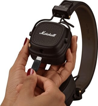 Bezdrátová sluchátka na uši Marshall Major V Brown Bezdrátová sluchátka na uši - 21