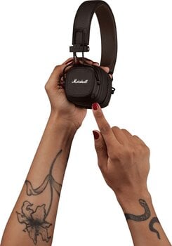 Bezdrátová sluchátka na uši Marshall Major V Brown Bezdrátová sluchátka na uši - 26