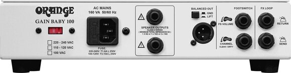 Solid-State Amplifier Orange Gain Baby 100 Solid-State Amplifier - 6