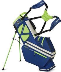 Torba za golf sa stalkom Big Max Dri Lite Hybrid Tour 2 Torba za golf sa stalkom Navy/Lime - 1
