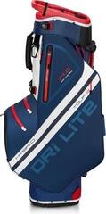 Stand bag Big Max Dri Lite Hybrid Tour 2 Stand bag Navy/Red/White - 5