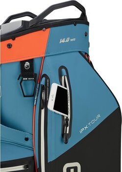 Cart bag Big Max Aqua IPX Tour Blue/Black/Orange Cart bag - 3