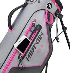 Stand bag Big Max Heaven Six G Stand bag Charcoal/Silver/Fuchsia - 7