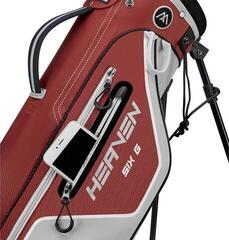 Stand bag Big Max Heaven Six G Stand bag Merlot/Off White - 7