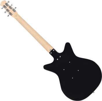 Halvakustisk gitarr Danelectro The Stock 59 Black Halvakustisk gitarr - 2