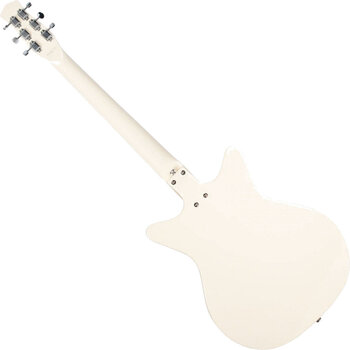 Halvakustisk gitarr Danelectro 59X Cream Halvakustisk gitarr - 2