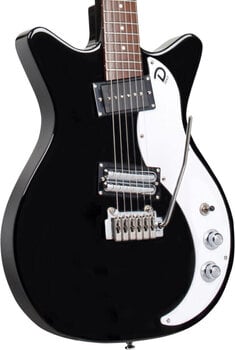 Poolakustiline kitarr Danelectro 59XT Gloss Black Poolakustiline kitarr - 4