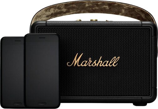 Přenosný reproduktor Marshall Kilburn II Black and Brass Přenosný reproduktor - 16