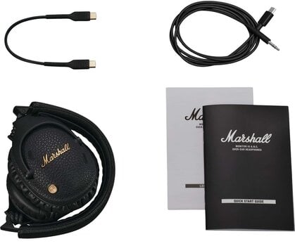Бездротові накладні навушники Marshall Monitor III A.N.C. Black Бездротові накладні навушники (Як новий) - 20