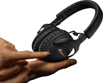 Бездротові накладні навушники Marshall Monitor III A.N.C. Black Бездротові накладні навушники (Як новий) - 34