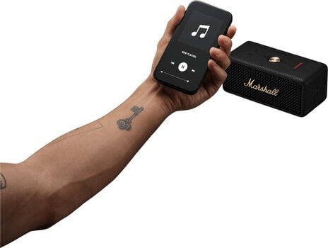 Prenosni zvočnik Marshall Emberton III Black and Brass Prenosni zvočnik - 22