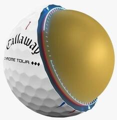 Golf žogice Callaway Chrome Tour Triple Diamond White Triple Track Golf žogice - 4
