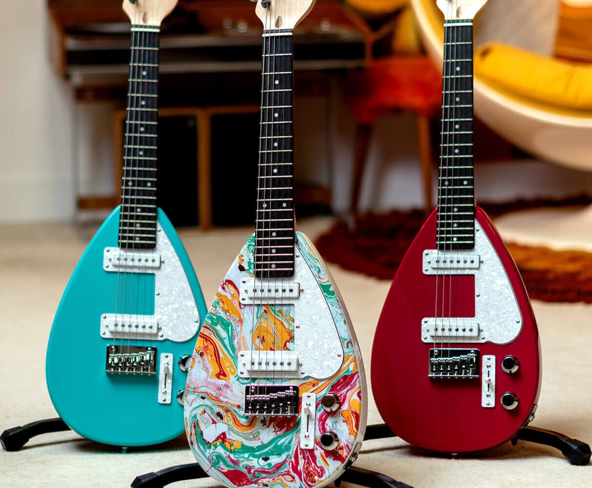 Vox Mark III Mini Aqua Green Electric guitar - Muziker