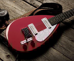 Electric guitar Vox Mark III Mini Loud Red Electric guitar - 2